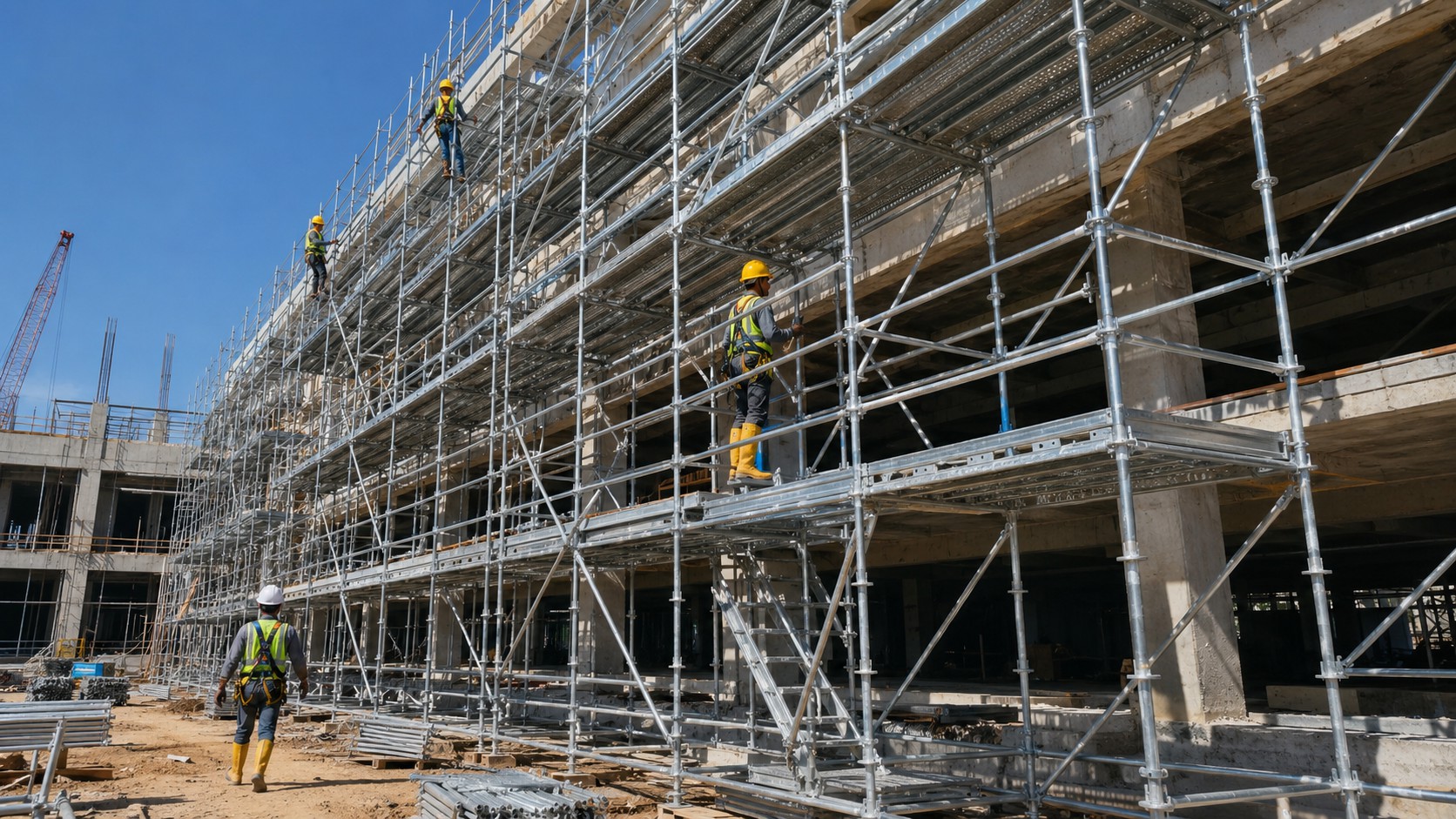 Pusat Jual Scaffolding Ringlock Modern untuk Keamanan Proyek Maksimal